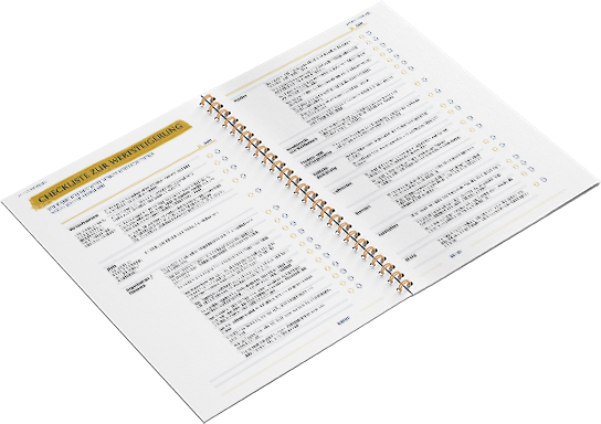 Checkliste zur Unternehmenswertsteigerung als Arbeitsblatt